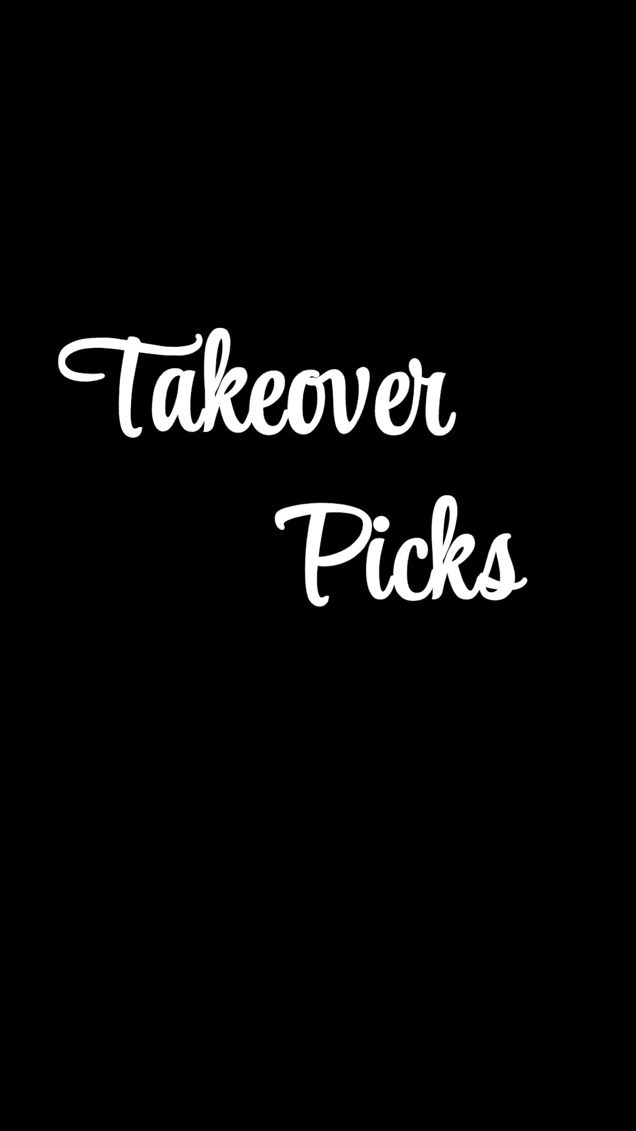Takeoverpicks